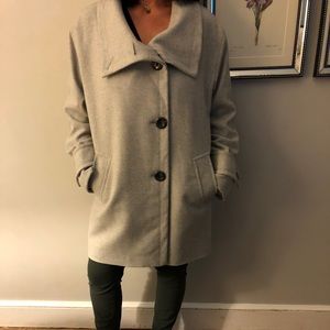 Banana Republic Melton Wool Coat